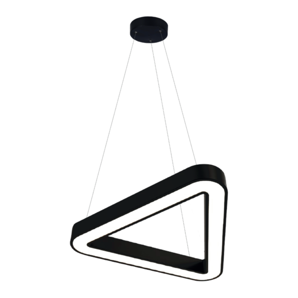 Decorative Suspended LED Lighting Triangle 80x80